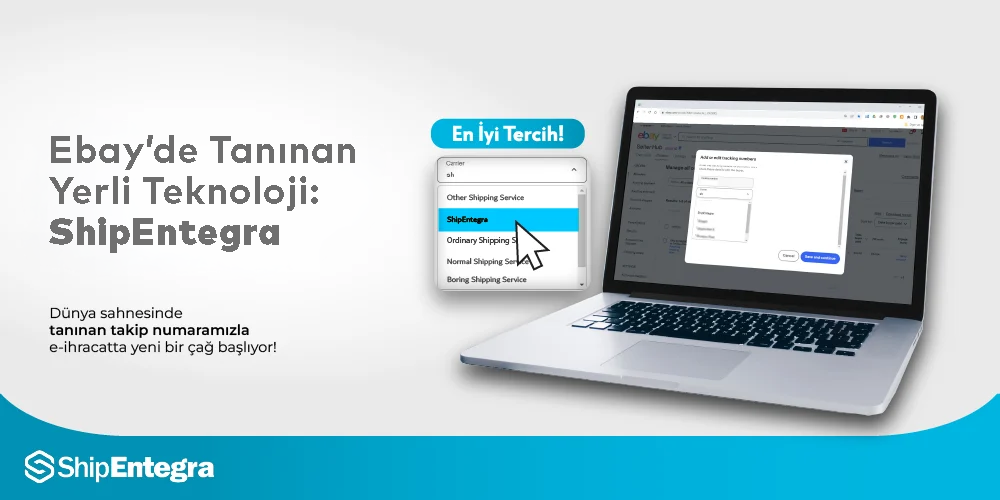 ShipEntegra Takip Numarası Artık eBay’de Tanınıyor - ShipEntegra