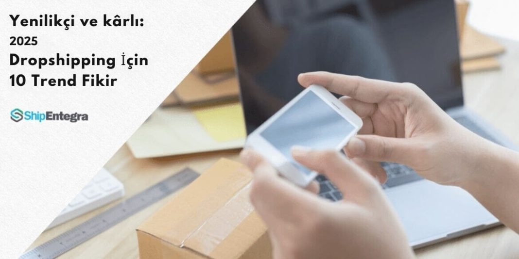 2025 Dropshipping İçin 10 Trend Fikir: Yenilikçi ve Kârlı