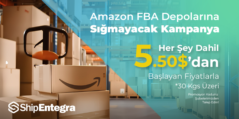 Amazon FBA Gönderimlerinde Dev Kampanya!