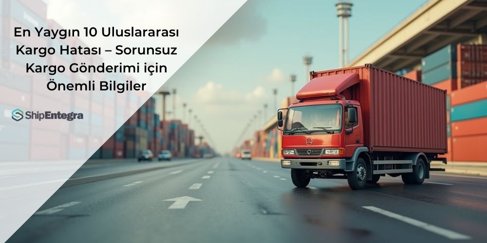 En Yaygın 10 Uluslararası Kargo Hatası – Sorunsuz Kargo Gönderimi için Önemli Bilgiler - ShipEntegra