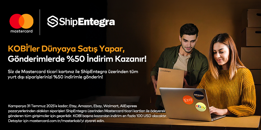 ShipEntegra ve Mastercard’tan Kobilere Özel %50 İndirim Fırsatı! - ShipEntegra