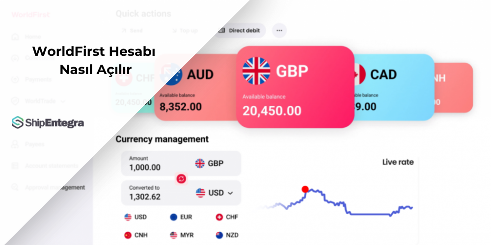 WorldFirst Hesabı Nasıl Açılır? | Uluslararası Ödeme Çözümü Rehberi
