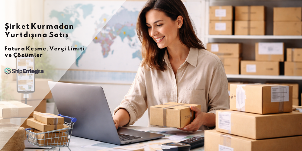 Şirket Kurmadan Yurtdışına Satış: Fatura Kesme, Vergi Limiti ve Çözümler
