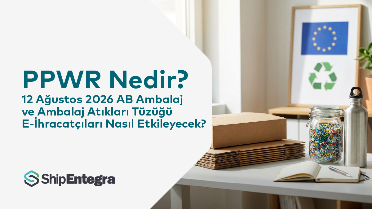 PPWR Nedir? 12 Ağustos 2026 AB Ambalaj ve Ambalaj Atıkları Tüzüğü E-İhracatçıları Nasıl Etkileyecek?
